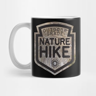 Nature Hike shield logo Mug